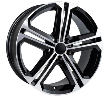 EMR-W7614-06 6.5x16" -5x112 ET35 57.1 Deep Black Diamond Gloss Jant (4 Adet)